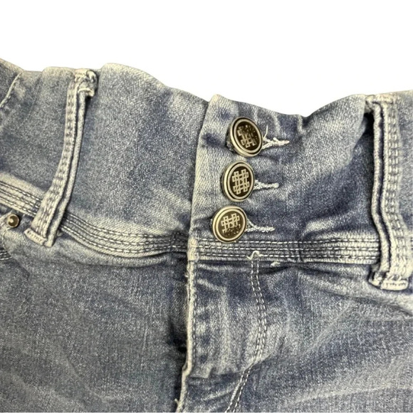 Laurie Felt Classic Faded  Blue Denim Jeans - Women's Medium - Distressed - Picture 4 of 10